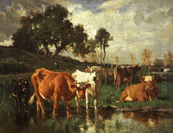 Grazing Cattle - view 1