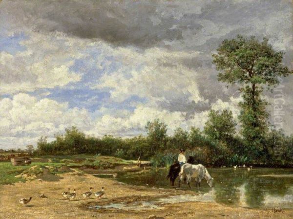 The Pond on the Common - view 1