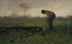 Field Labour by Anton Mauve