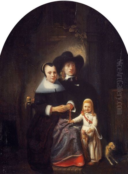 A Dutch family group - view 1