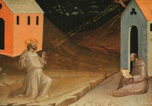 Saint Francis Receiving the Stigmata by Battista Di Biagio Sanguigni