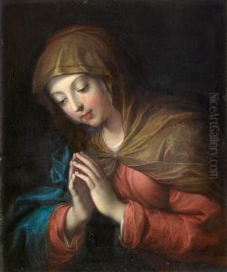 The Madonna At Prayer by Antonio Cavallucci