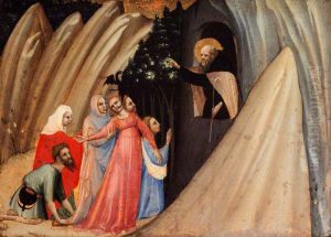 Saint Anthony Abbot Exorcising a Woman Possessed by the Devil