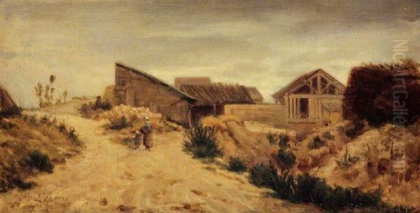 Landscape with Farm Buildings - view 1