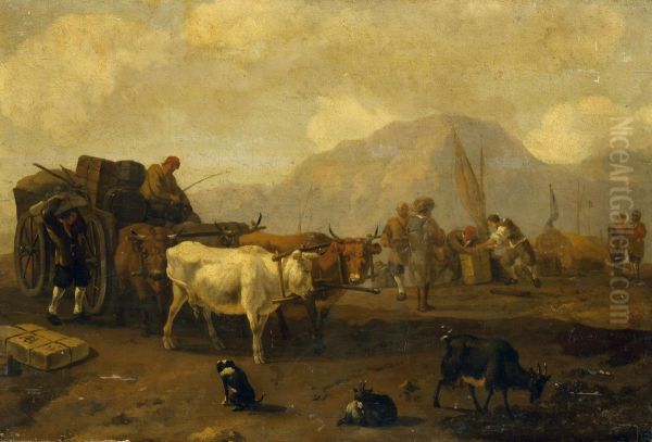 Landscape with a Cart Driven by Bullocks - view 1