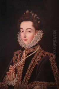 Portrait of the Infanta Catalina Micaela (1567-1597) by Alonso Sanchez Coello