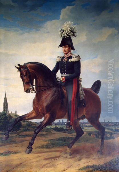 Equestrian portrait ofFrederick William III(1770-1840) - view 1