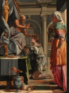 Isaac Blessing Jacob by Mirabello Cavalori (Salincorno)