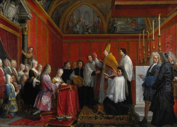 The Solemnisation of the Marriage of James III and Maria Clementina Sobieska - view 1