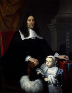 Sir William Davidson of Curriehill, 1615/16 - 1689. Conservator of the Staple at Veere (with his son Charles)