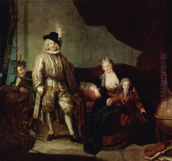 Familienportrat des Baron von Erlach - view 1