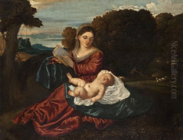 The Virgin and Sleeping Christ Child - view 1