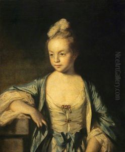 A Little Girl (possibly Lady Frances Scott, later Lady Douglas, 1750 - 1817) by Of Sir Joshua Reynolds