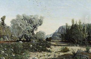 The Olive Trees by Paul Guigou