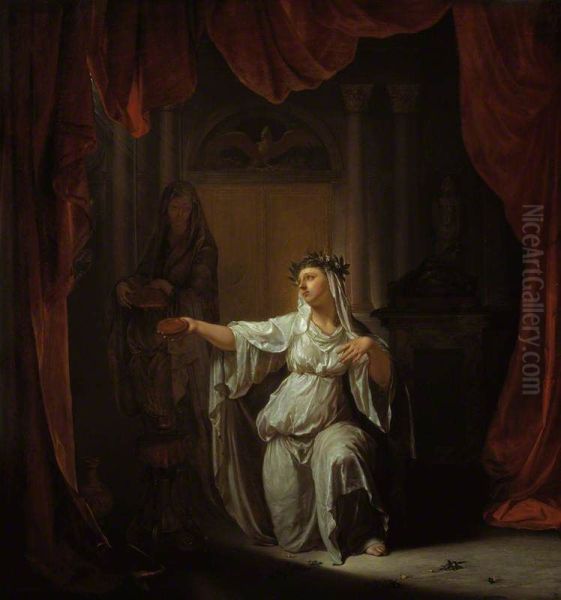 Two Vestal Virgins - view 1