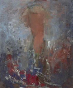 Mrs Hope Scott (1897 - 1989) Patron of the Arts by William Johnstone