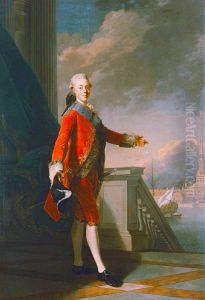Portrait of Grand Prince Paul Petrovich by Alexander Roslin
