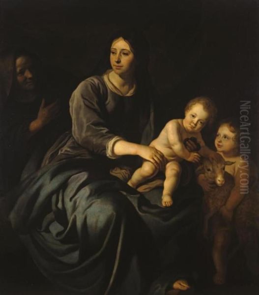 The Virgin Mary with the Infant Christ, St Elizabeth and St John the Baptist - view 1