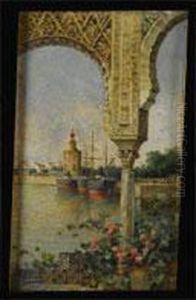 Par De Vistas De Sevilla by Antonio Cavaye