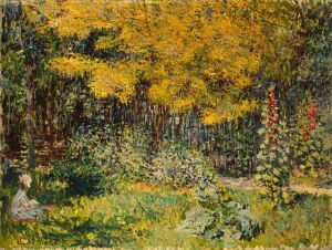 Garden by Claude Oscar Monet