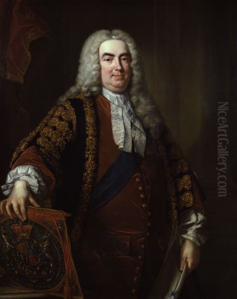 Portrait of Robert Walpole, 1st Earl of Orford (1676-1745) - view 1