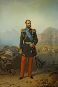 Portrait of Prince Alexander Baryatinsky by Georg von Bothmann