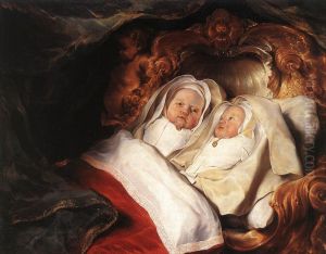 The Twins Clara and Aelbert de Bray by Salomon de Bray