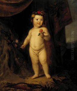 Portrait of a Child as Cupid Portrait of a Child as Cupid