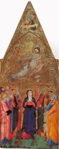 Ascension of Christ by Andrea Vanni