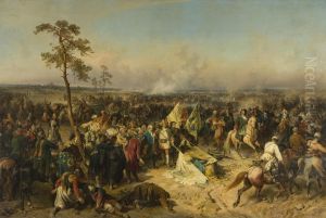 Victory in Poltava on 27 June 1709 by Alexander Kotzebue