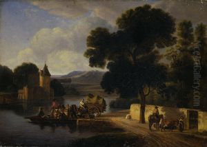Italian Landscape by Vasilij Raev