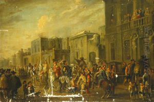 Carnival by Cornelis de Wael