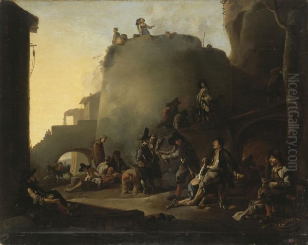 Scene from the Life of Tramps (Lazzaroni) - view 1