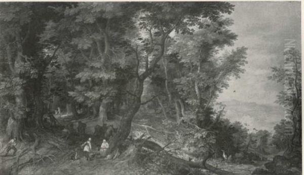 Forest Landscape (The Rest on the Flight into Egypt) - view 1