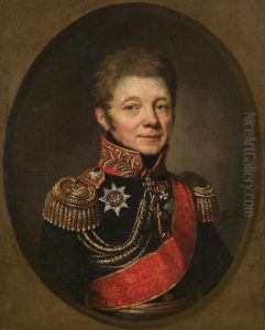 "Portrait of P.Ushakov" "Portrait of P.Ushakov"