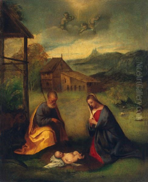 Adoration of the Christ Child - view 1