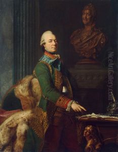 Portrait of Count Zakhar Chernyshev by Alexander Roslin