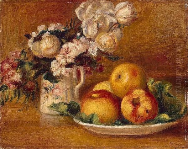 Apples and Flowers - view 1