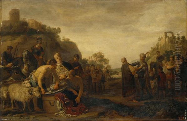 Samuel and Saul - view 1