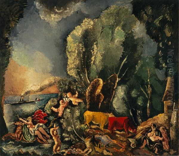 L'Enlevement d'Europe [The Rape of Europa] - view 1