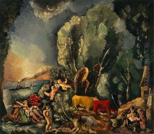L'Enlevement d'Europe [The Rape of Europa] by Charles Georges Dufresne