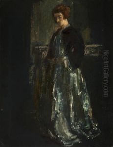 The Blue Dress by Philip Wilson Steer