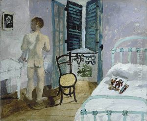 Francis Rose in a Bedroom Francis Rose in a Bedroom