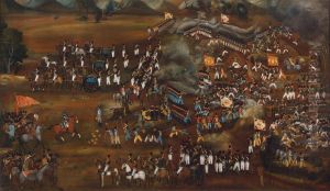 Battle Between Persians and Russians
