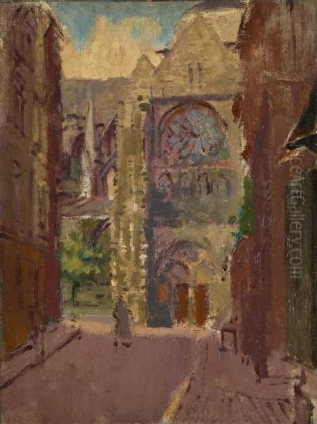La Rue Pecquet, Dieppe - view 1