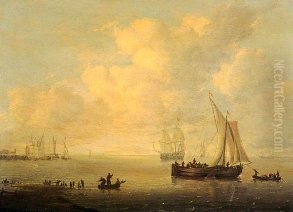 Ships in a Calm Sea - view 1