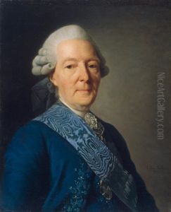 Portrait of Ivan Ivanovich Betskoi