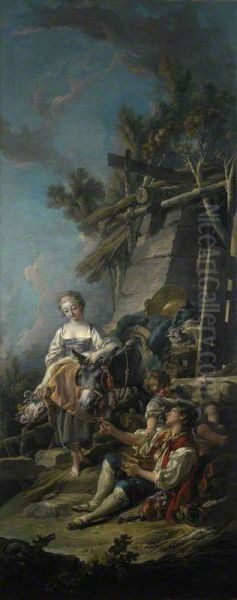 A Pastoral Scene ('L'Offrande a la Villageoise') - view 1