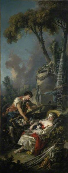A Pastoral Scene ('La Jardiniere Endormie') - view 1