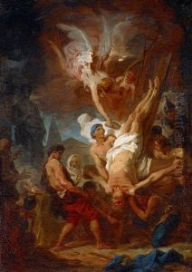 The Crucifixion of Saint Peter by Pierre Subleyras